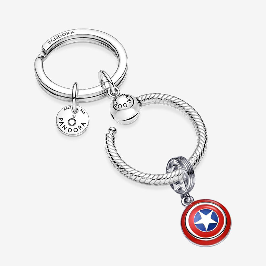 Coffret Cadeaux porte-clés Captain America Team image number 0
